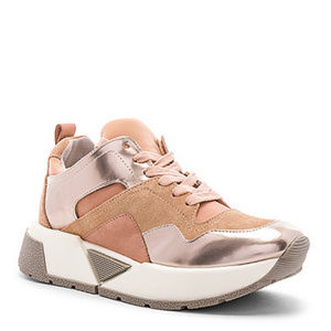 DOLCE VITA Leather Platform Sneakers